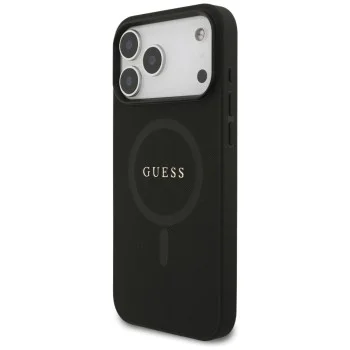 Калъф Guess Saffiano MagSafe (GUHMP18XPSAHMCK) - iPhone 18 Pro Max / iPhone 17 Pro Max - Черен
