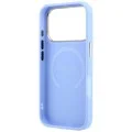 Guess - Saffiano Peony & Ring MagSafe (GUHMP18LPSAMSECB) - iPhone 18 Pro / iPhone 17 Pro - Light Blue