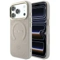 Guess - Saffiano Peony & Ring MagSafe (GUHMP18LPSAMSECP) - iPhone 18 Pro / iPhone 17 Pro - Pink