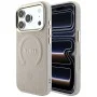 Калъф Guess - Saffiano Peony & Ring MagSafe (GUHMP18LPSAMSECP) - iPhone 18 Pro / iPhone 17 Pro - Розов