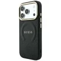 Guess - Saffiano Peony & Ring MagSafe (GUHMP18XPSAMSECK) - iPhone 18 Pro Max / iPhone 17 Pro Max - Black