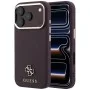 Калъф Guess Saffiano Small 4G Classic MagSafe (GUHMP18L6PSA4DMU) - iPhone 18 Pro / iPhone 17 Pro - Бордо