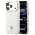 Калъф Guess Saffiano Small 4G Classic MagSafe (GUHMP18X6PSA4DME) - iPhone 18 Pro Max / iPhone 17 Pro Max - Бежов
