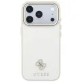 Калъф Guess Saffiano Small 4G Classic MagSafe (GUHMP18X6PSA4DME) - iPhone 18 Pro Max / iPhone 17 Pro Max - Бежов
