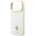 Калъф Guess Saffiano Small 4G Classic MagSafe (GUHMP18X6PSA4DME) - iPhone 18 Pro Max / iPhone 17 Pro Max - Бежов