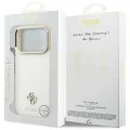 Калъф Guess Saffiano Small 4G Classic MagSafe (GUHMP18X6PSA4DME) - iPhone 18 Pro Max / iPhone 17 Pro Max - Бежов