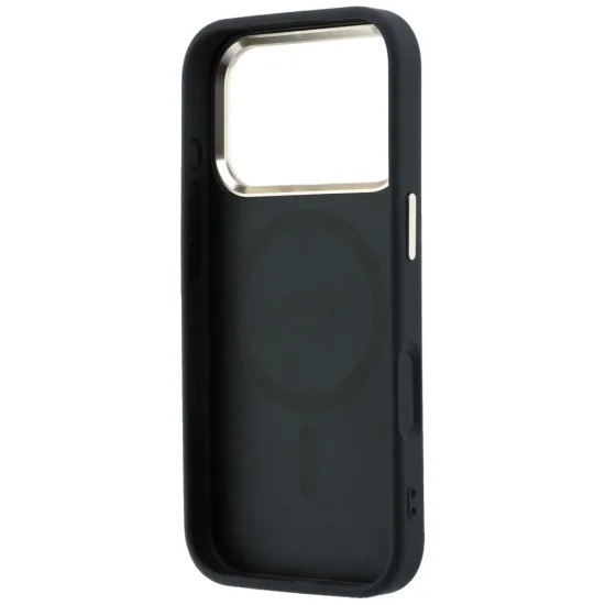 Калъф Guess Saffiano Small 4G Classic MagSafe (GUHMP18X6PSA4DMK) - iPhone 18 Pro Max / iPhone 17 Pro Max - Черен