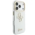 Калъф Guess IML 4G Metal Script (GUHCP18L5HC4MLSH) - iPhone 18 Pro / iPhone 17 Pro - Бял