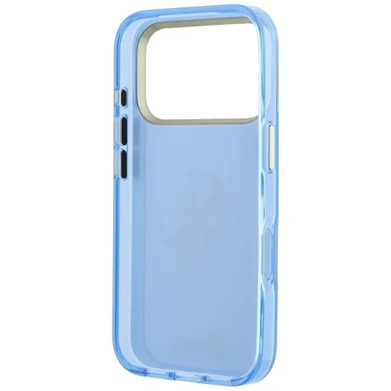 Калъф Guess IML 4G Metal Script (GUHCP18L5HC4MLSL) - iPhone 18 Pro / iPhone 17 Pro - Светлосин