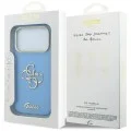 Калъф Guess IML 4G Metal Script (GUHCP18L5HC4MLSL) - iPhone 18 Pro / iPhone 17 Pro - Светлосин