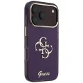 Калъф Guess IML 4G Metal Script (GUHCP18L5HC4MLSU) - iPhone 18 Pro / iPhone 17 Pro - Бордо