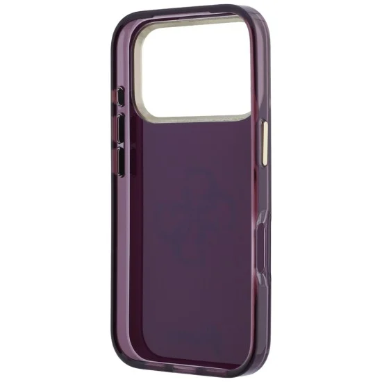 Калъф Guess IML 4G Metal Script (GUHCP18L5HC4MLSU) - iPhone 18 Pro / iPhone 17 Pro - Бордо