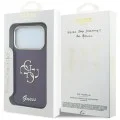 Калъф Guess IML 4G Metal Script (GUHCP18L5HC4MLSU) - iPhone 18 Pro / iPhone 17 Pro - Бордо