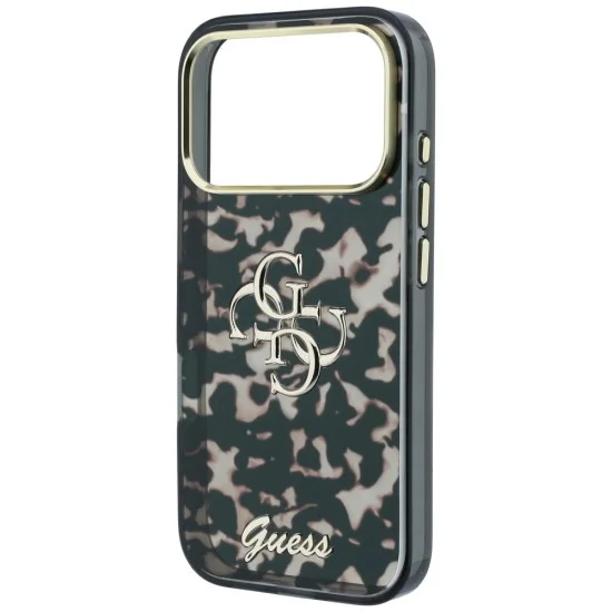 Калъф Guess IML 4G Metal Script (GUHCP18L6HT4SMW) - iPhone 18 Pro / iPhone 17 Pro - Костенурков
