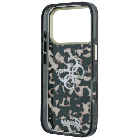 Калъф Guess IML 4G Metal Script (GUHCP18L6HT4SMW) - iPhone 18 Pro / iPhone 17 Pro - Костенурков