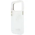 Калъф Guess IML 4G Metal Script (GUHCP18X5HC4MLSH) - iPhone 18 Pro Max / iPhone 17 Pro Max - Бял