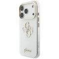 Калъф Guess IML 4G Metal Script (GUHCP18X5HC4MLSH) - iPhone 18 Pro Max / iPhone 17 Pro Max - Бял