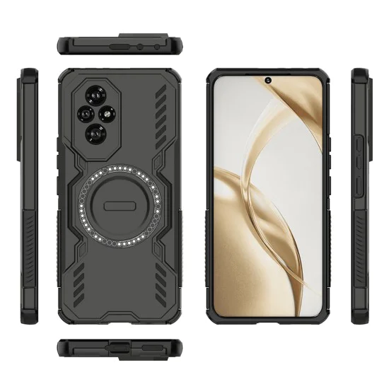 Калъф за Honor 200 - ArmorMag Case - Черен