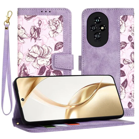 Калъф за Honor 200 - FlipCraft - Mysterious Purple