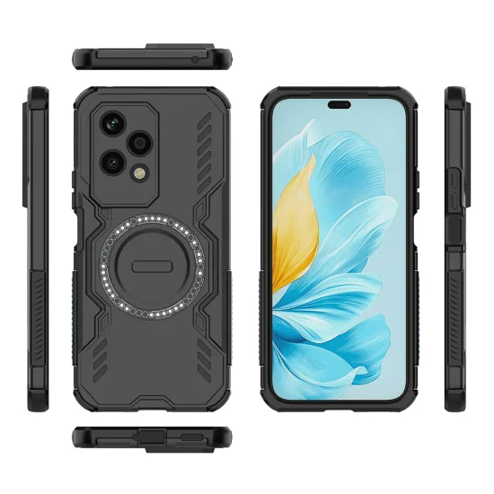Калъф за Honor 200 Lite - ArmorMag Case - Черен