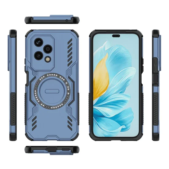 Калъф за Honor 200 Lite - ArmorMag Case - Син