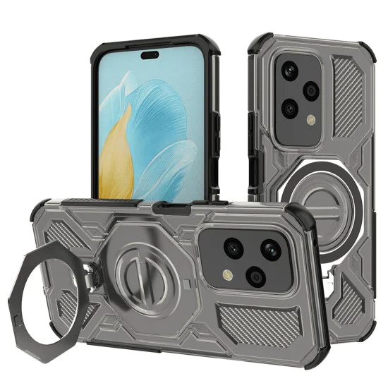 Калъф за Honor 200 Lite - Carbon Shield PRO - Smoke Black