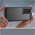 Калъф за Honor 200 Lite - Carbon Silicone - Blue