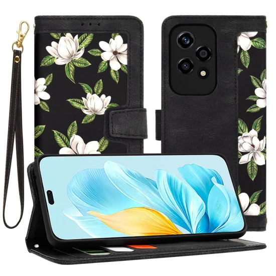 Калъф за Honor 200 Lite - FlipCraft - Flowers of the Dawn