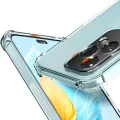 Калъф за Honor 200 Lite - Удароустойчив прозрачен силикон - прозрачен