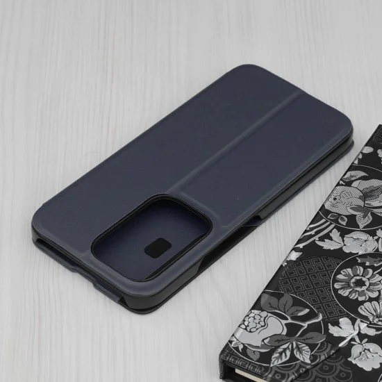 Калъф за Honor 200 Lite - серия eFold - тъмно син