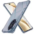 Калъф за Honor 200 Pro - Techsuit - Удароустойчив Clear Silicone - Опушено Черен