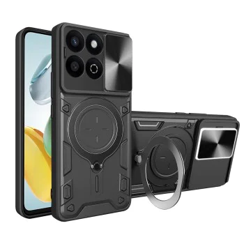 Калъф за Honor 200 Smart / X7c - CamGuard Pro - черен