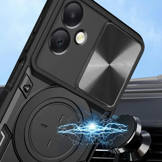 Калъф за Honor 200 Smart / X7c - CamGuard Pro - черен