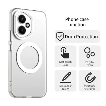 Калъф за Honor 400 - CandyCase MagSafe - Бял