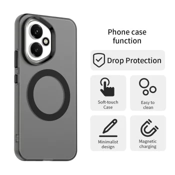 Калъф за Honor 400 - CandyCase MagSafe - Черен