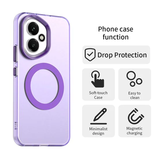 Калъф за Honor 400 - CandyCase MagSafe - Лилав