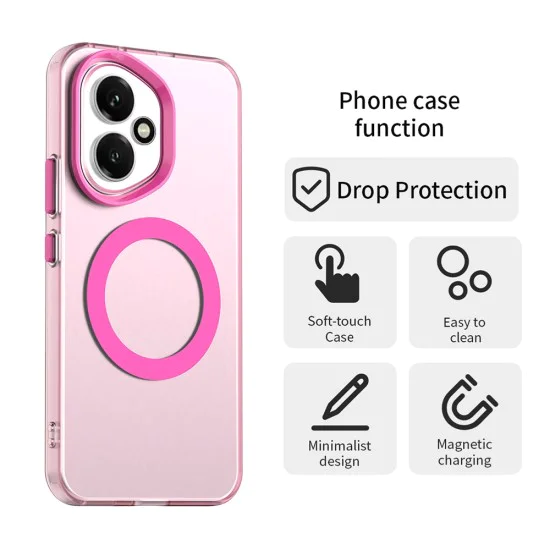 Калъф за Honor 400 - CandyCase MagSafe - Розов