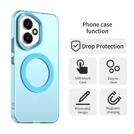 Калъф за Honor 400 - CandyCase MagSafe - Син