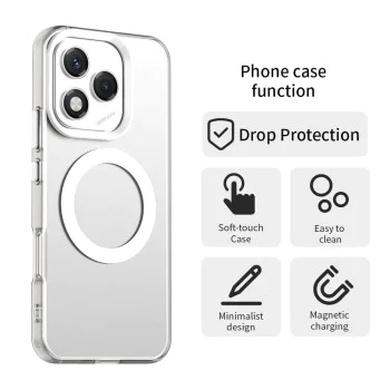 Калъф за Honor 400 Lite - CandyCase MagSafe - Бял
