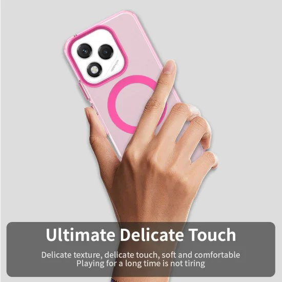 Калъф за Honor 400 Lite - CandyCase MagSafe - Розов