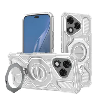 Калъф за Honor 400 Lite - Carbon Shield PRO - Бял