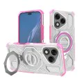 Калъф за Honor 400 Lite - Carbon Shield PRO - Розов