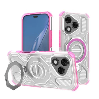 Калъф за Honor 400 Lite - Carbon Shield PRO - Розов
