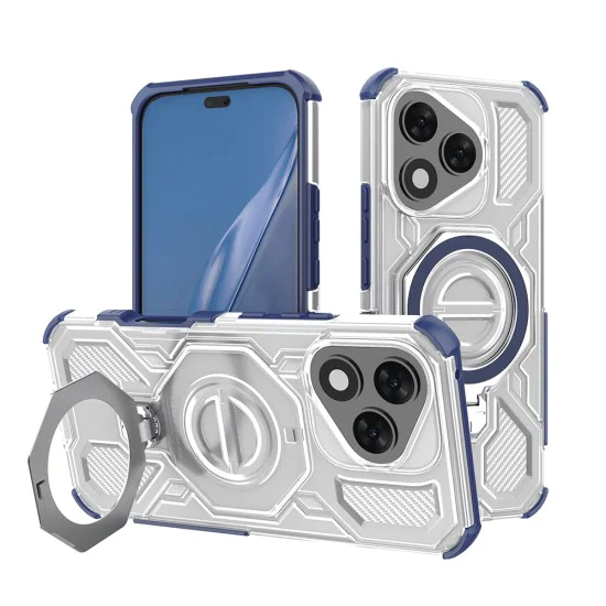 Калъф за Honor 400 Lite - Carbon Shield PRO - Син