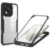 Калъф за Honor 400 Lite - Techsuit - ColorVerse 360 ​​Series + Screen Protector - Черен