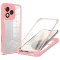 Калъф за Honor 400 Lite - Techsuit - ColorVerse 360 ​​Series + Screen Protector - Розов