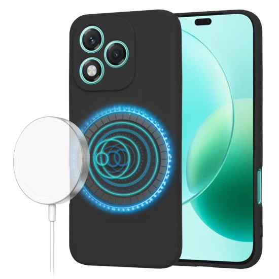 Калъф за Honor 400 Lite - Techsuit - SoftFlex MagSafe - Черен