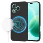 Калъф за Honor 400 Lite - Techsuit - SoftFlex MagSafe - Черен