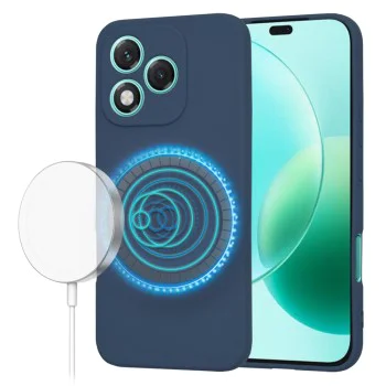Калъф за Honor 400 Lite - Techsuit - SoftFlex MagSafe - Син