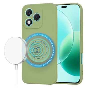 Калъф за Honor 400 Lite - Techsuit - SoftFlex MagSafe  - Зелен